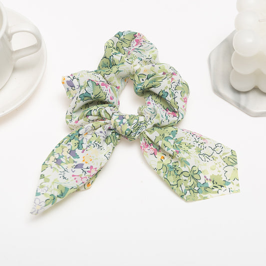 Floral Hair Ring Fabric Elastic Hair Rope Hair Accessories