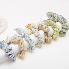 Floral Hair Ring Fabric Elastic Hair Rope Hair Accessories