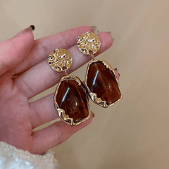 Plastic Geometric Earring Antique Drop Earring Character 100pcs