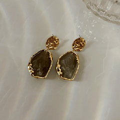 Plastic Geometric Earring Antique Drop Earring Character 100pcs