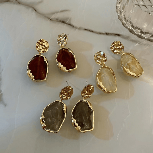 Plastic Geometric Earring Antique Drop Earring Character 100pcs