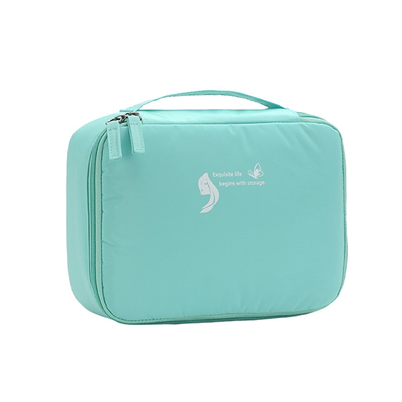 Candy Colors Cosmetic Bag for Travel and Outdoor Makeup Organization