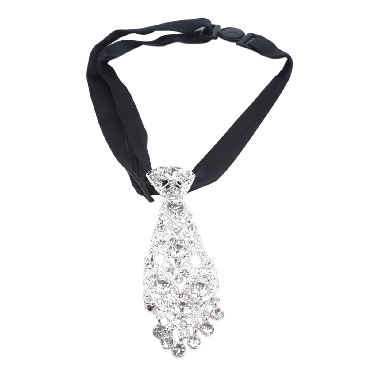 Men's Rhinestone Tie for Evening Reception