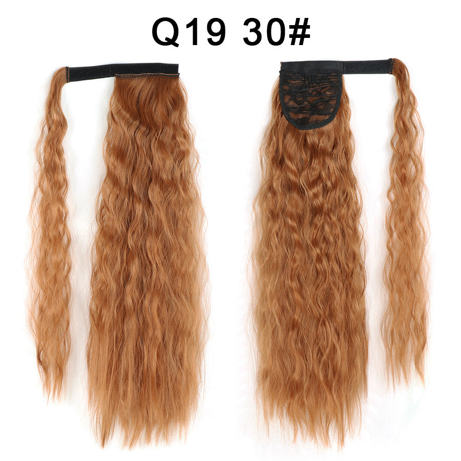 Kinky Curly Ponytail Extensions Synthetic Hair Piece