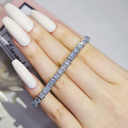 Zircon Tennis Bracelet for Women - Anniversary Gift Jewelry