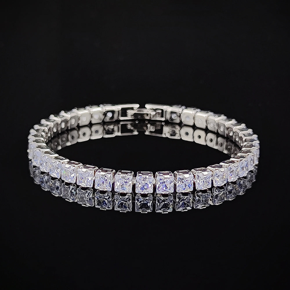 Zircon Tennis Bracelet for Women - Anniversary Gift Jewelry