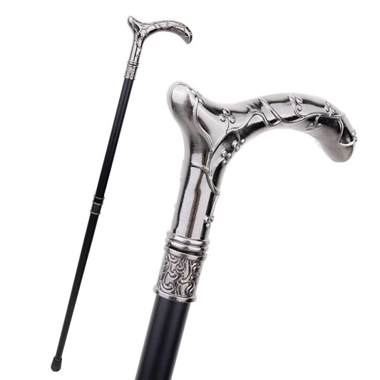 Plum Blossom Flower Walking Stick Cosplay Vintage Party Fashionable Cane Crosier