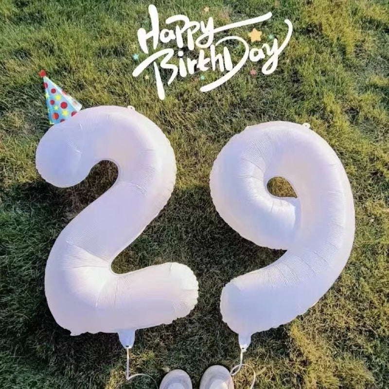 32" Digital Foil Balloon Birthday Party Decoration