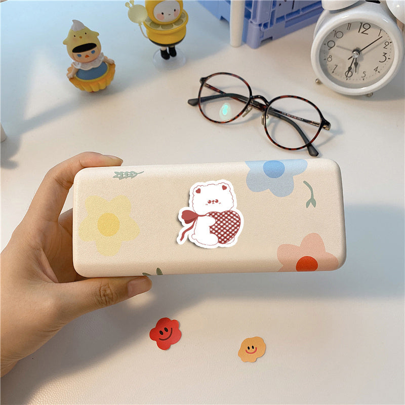 90pcs Strawberry Macaroon Stickers Children's Diy Stationery Computer Stickers
