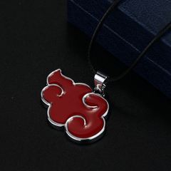 Anime Akatsuki Red Cloud Necklace Cosplay Prop