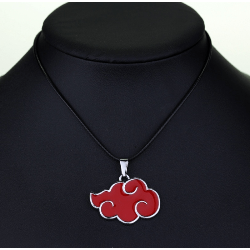 Anime Akatsuki Red Cloud Necklace Cosplay Prop