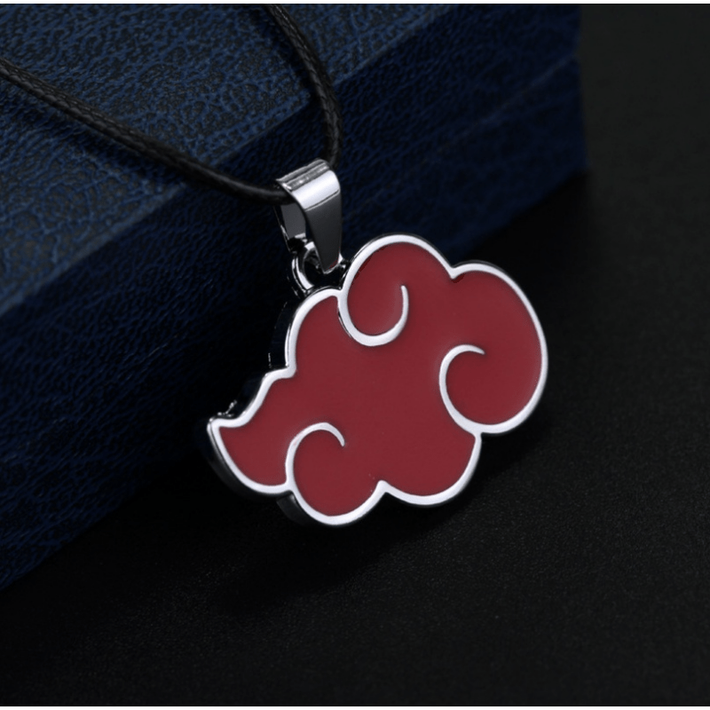 Anime Akatsuki Red Cloud Necklace Cosplay Prop