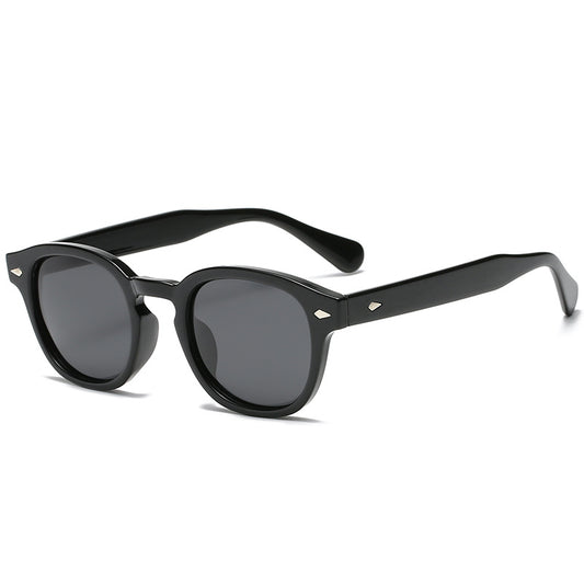 Unisex Polarized Round Tinted Sunglasses Vintage Style