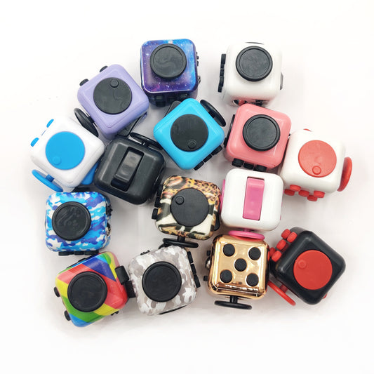Anti Stress Relief Toy Cube Fidget Toys Kids Anxiety Adults Decompression Dice