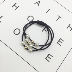 Pearl Elastic Hair Bands for Women - Beauty Care Hair Ties