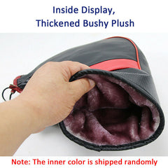 Waterproof Motorcycle Gloves for Winter Riding and Windshield Protection