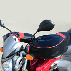 Waterproof Motorcycle Gloves for Winter Riding and Windshield Protection