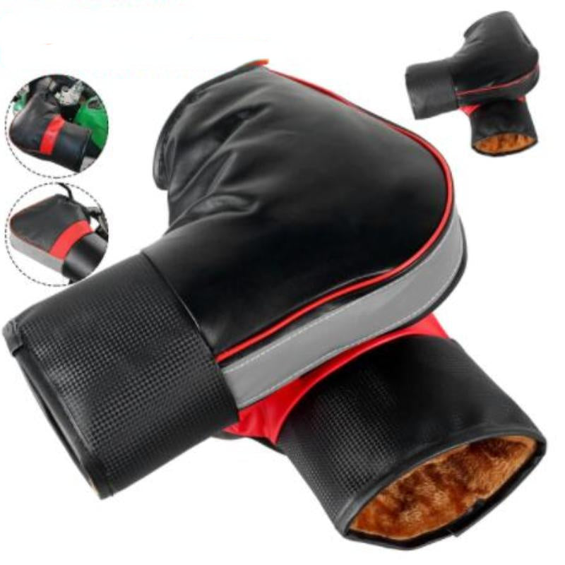 Waterproof Motorcycle Gloves for Winter Riding and Windshield Protection
