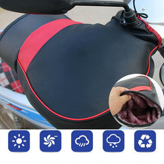 Waterproof Motorcycle Gloves for Winter Riding and Windshield Protection