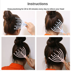 9-Claw Scalp Massager Handheld for Hair Care Stress Relief