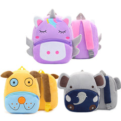 Plush Baby Bags Kid Backpack Cartoon Animal Styles