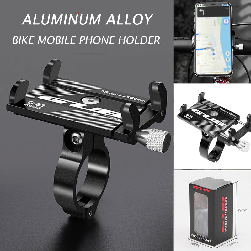 Aluminum Bike Phone Mount for Safe Riding