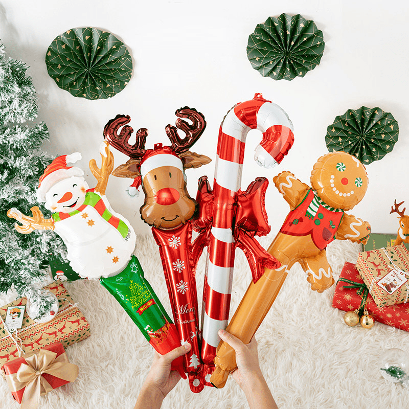 Christmas Aluminum Film Balloons for Boys and Girls