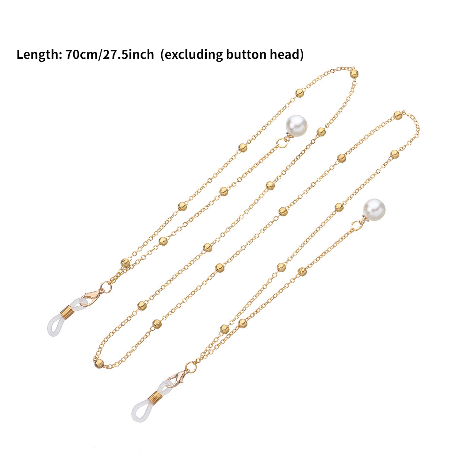 Pearl Glasses Chain Accessories Sweater Hanging Decorative
