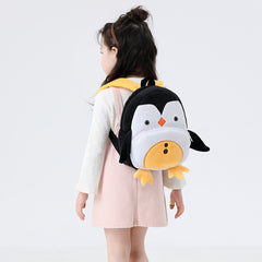 Durable Baby Bags Plush Kid Backpack Engineering Car SchoolBags