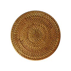 Japanese Style Vine Placemats Non Slip Heat-resistant Kitchen Cup Accessory