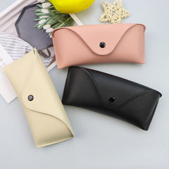Leather Glasses Case Soft Sunglasses Pouch Slim Women Unisex Eyeglass