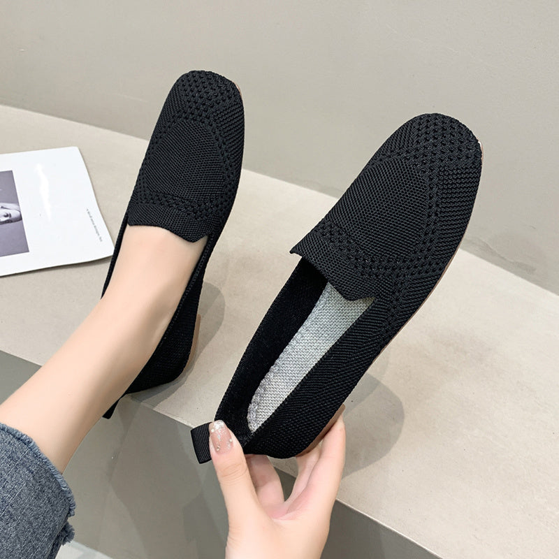 Women's Breathable Mesh Loafers Slip On Casual Shoes