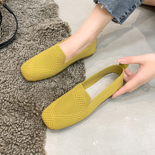 Women's Breathable Mesh Loafers Slip On Casual Shoes