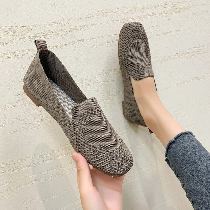 Women's Breathable Mesh Loafers Slip On Casual Shoes