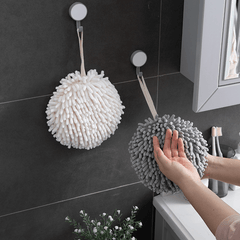 Quick Drying Grey Hand Towels - Absorbent and Soft - Set of 1