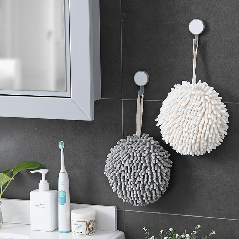 Quick Drying Grey Hand Towels - Absorbent and Soft - Set of 1