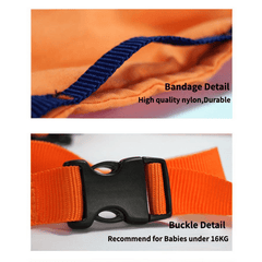 Portable Baby Chair Bag with Safety Strap
