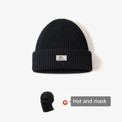 Warm Knitted Beanie Hat for Outdoor Activities