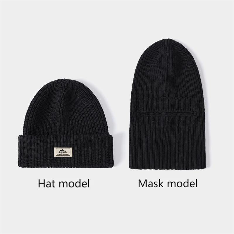 Warm Knitted Beanie Hat for Outdoor Activities