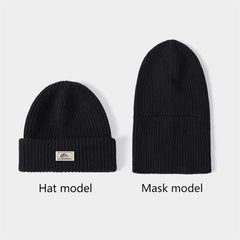 Warm Knitted Beanie Hat for Outdoor Activities