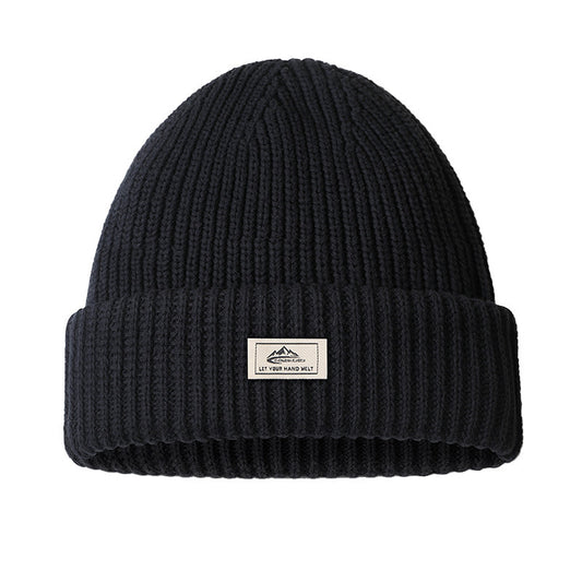 Warm Knitted Beanie Hat for Outdoor Activities