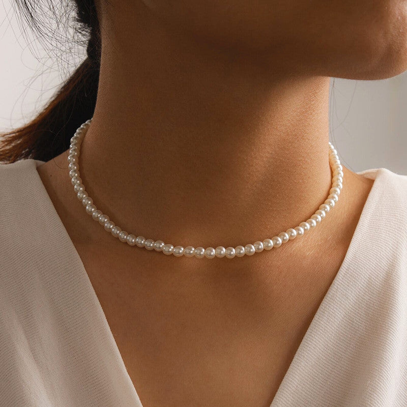 Pearl Beaded Necklaces Women's Jewelry