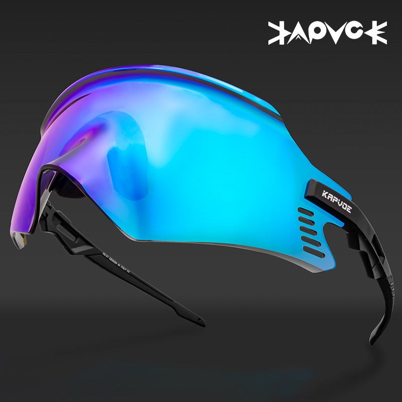 Unisex Large Frame BMX Cycling Goggles Windproof UV Eye Protection Anti Fog