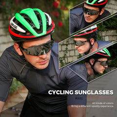 Unisex Large Frame BMX Cycling Goggles Windproof UV Eye Protection Anti Fog