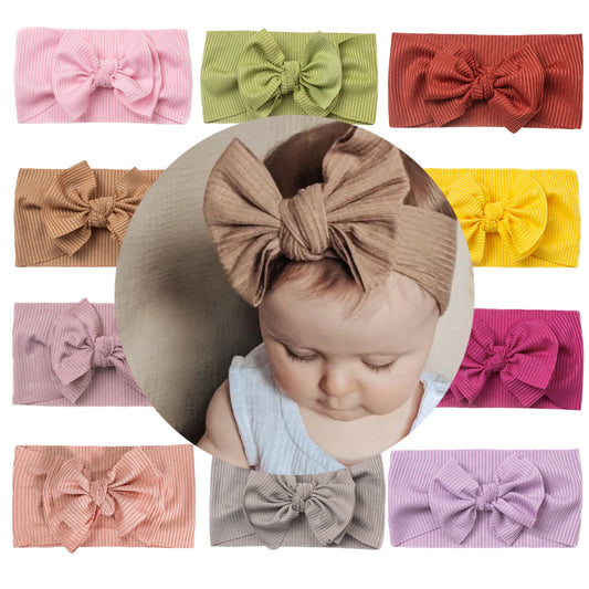 Bow Wide Headbands Hair Accessories For Baby