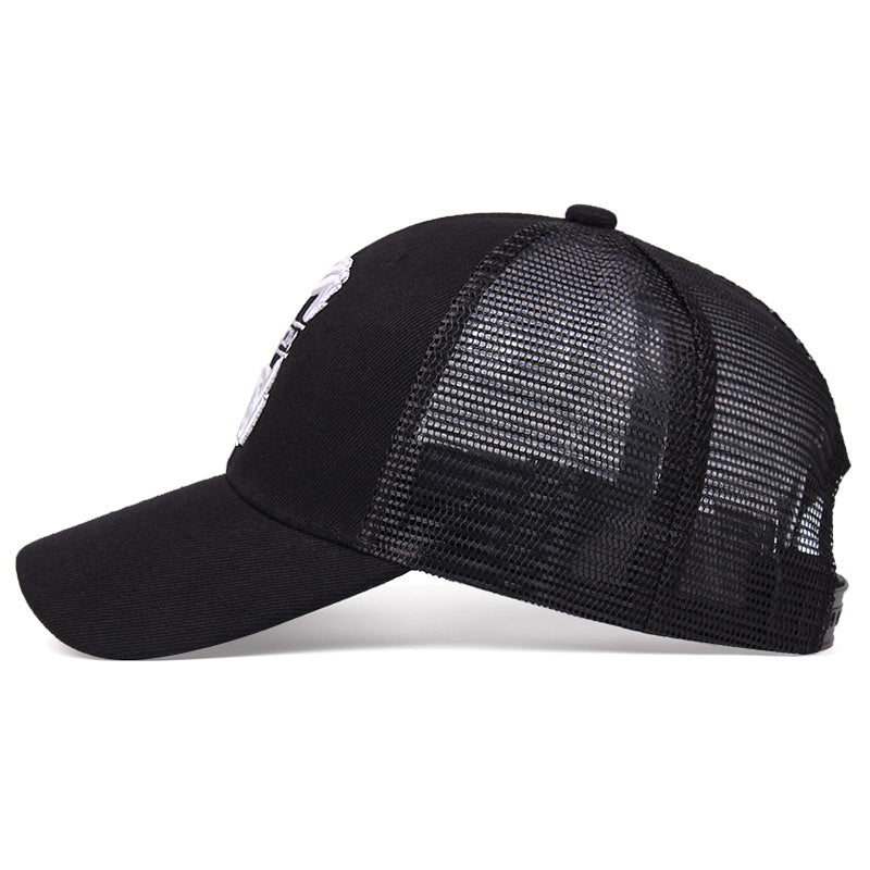 Freedom Embroidery Baseball Cap Mesh Trucker Hat Adjustable Sports Hat