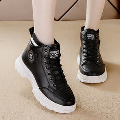 Women's High Top Platform Sneakers for Running and Casual Wear
