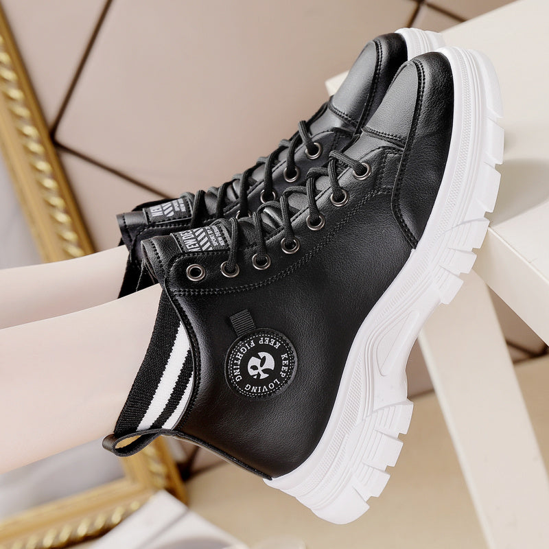 Women's High Top Platform Sneakers for Running and Casual Wear