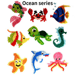 Cartoon Pattern Diamond Painting Sticker Kit for Kids 5D DIY Art Toy