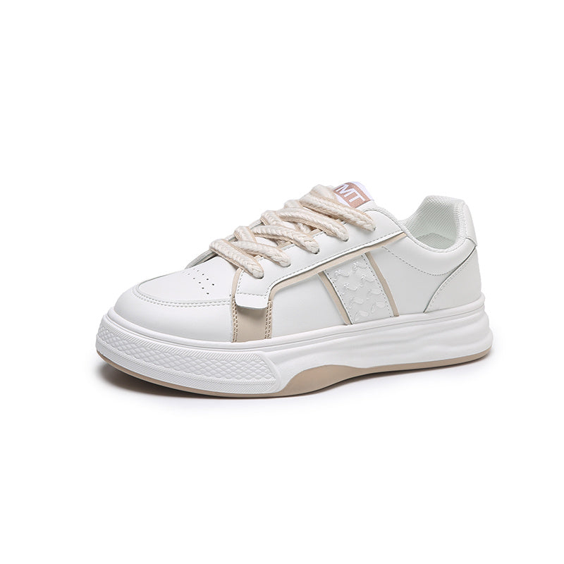 Women's Purple Platform Skate Shoes Low Top Sneakers